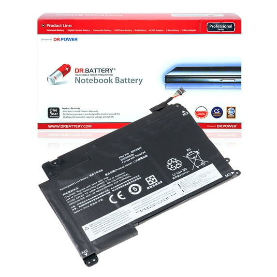 DR. BATTERY - Replacement for Lenovo ThinkPad P40 Yoga 20GQ000P / 20GQ001L / 20GQ001M / 20GQ001N / 20GQ001P / 20GQ001Q / 20GQ001R / 20GQ001S / 00HW020 / 00HW021 / SB10F46458 / SB10F46459