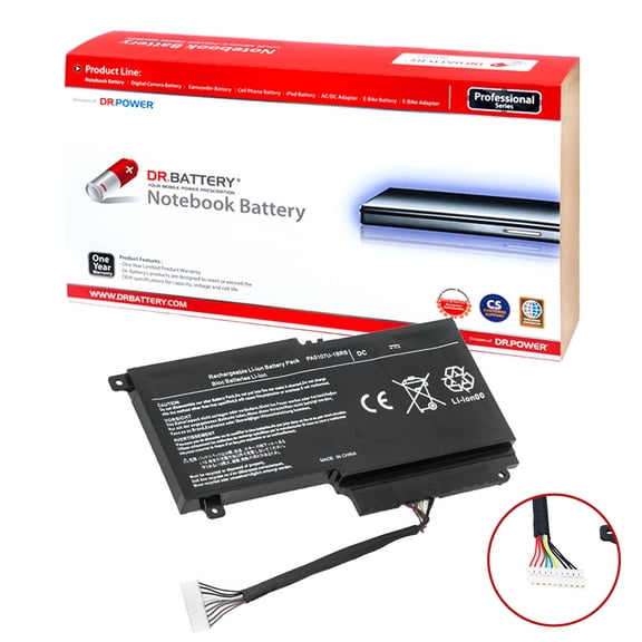 DR. BATTERY - Replacement for Toshiba Satellite L40-A / L40D / L45D / L50 / L50-A / L55 / L55-A / L55-A5234 / L55-A5284 / L55-A5299 / L55Dt / P55 / P000573230 / PA5107U-1BRS / TB011207-PRR14G01