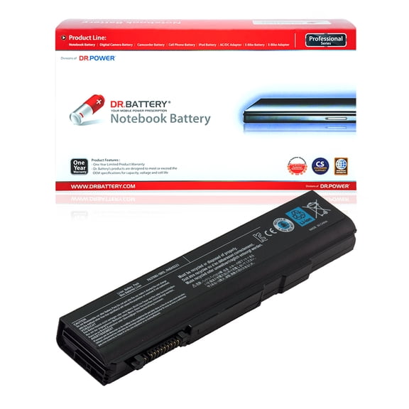 DR. BATTERY - Replacement for Toshiba Tecra M11-SP4012 / M11-SP4013L / M11-ST3501 / M11-ST3502 / M11-ST3503 / M11-W3421 / S11 / PA3788U-1BRS / PABAS221 / PABAS222 / PABAS223 / PA3786U-1BRS