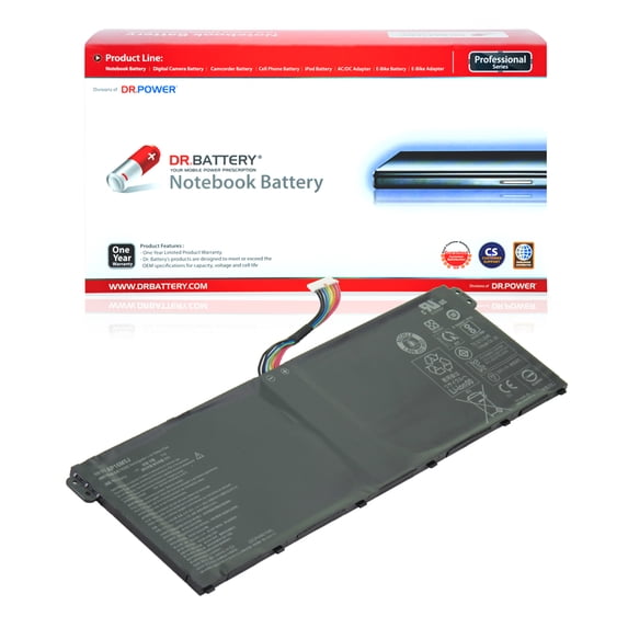 DR. BATTERY - Replacement for Acer Aspire 1 A114-31-P9Y1 / 2ICP4-80-104 / AP16M5J / KT.00205.004 / KT.00205.005
