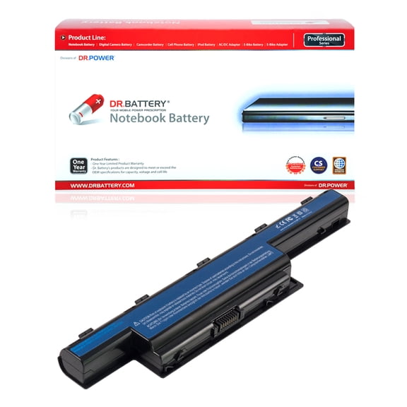 DR. BATTERY - Replacement for Acer TravelMate 5742 / 5744 / 7740 / P243-M / P253-M / P273-MG / 31CR19 / 65-2