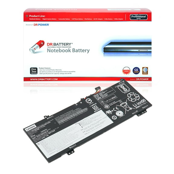 DR. BATTERY - Replacement for Lenovo Flex 6-14IKB / 2ICP4 / 41 / 110-2 / 5B10Q16066 / 5B10Q16067 / L17C4PB0 / L17M4PB0