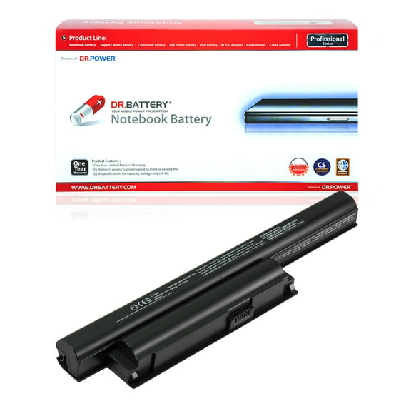 DR. BATTERY - Replacement for Sony VAIO VPC-EB11FD / VPC-EB18 / VPC-EB1JFX / L / VGP-BPL22 / VGP-BPS22