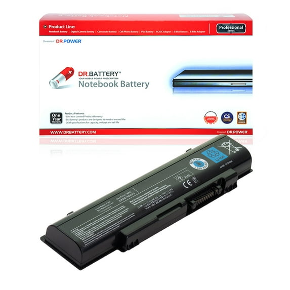 DR. BATTERY - Replacement for Toshiba Dynabook Qosmio T750 / WTVA / T751 / T8CR / PA3757U-1BRS / PABAS213