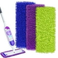 thumbnail image 1 of DR DAPPER Reusable Microfiber Power Mop Refill Pads Compatible with SwifferPowerMop, 3 Pack (Mop is Not Included), 1 of 7