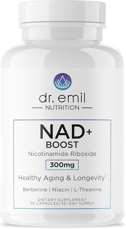 DR. EMIL NUTRITION NAD + Boost, NAD supplement, 30 Count, 30 Servings