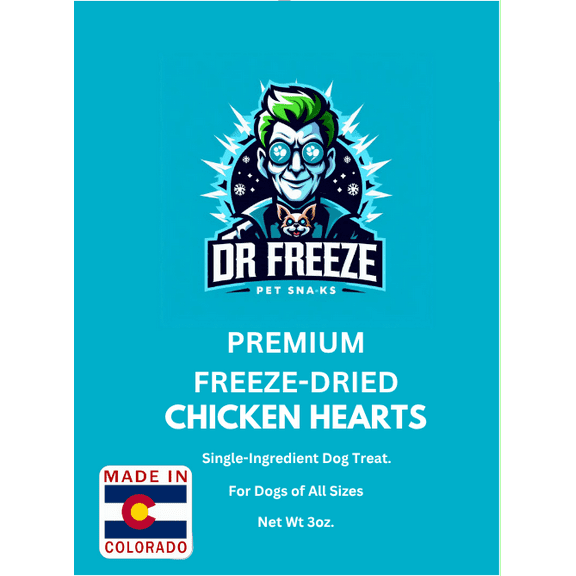 DR Freeze - Freeze Dried Chicken Hearts Pet Snacks
