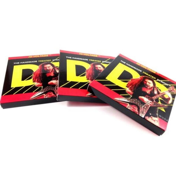 DR Guitar Strings 3 Sets Electric Dimebags Hi-Voltage 09-46