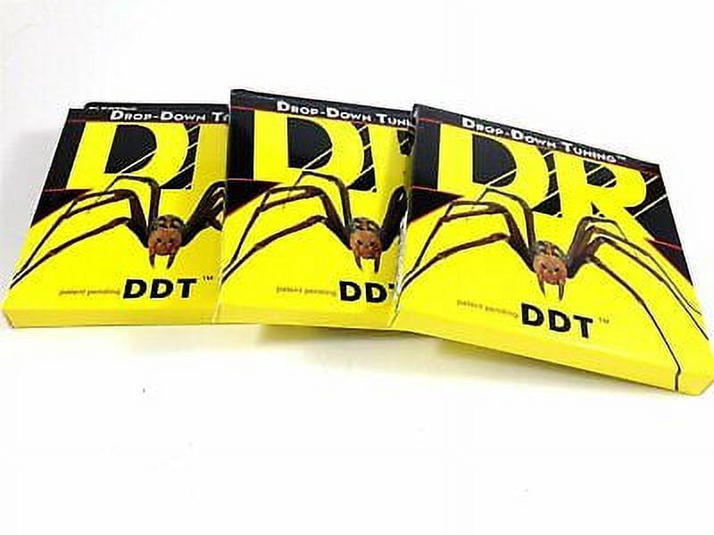 DR Guitar Strings Electric 3-Pack DDT 7-String Drop Down Tuning 11-65
