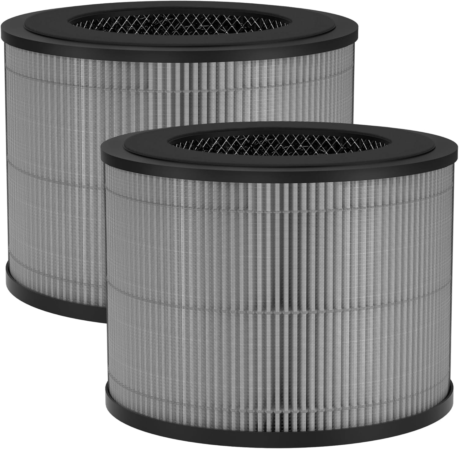 DR-HAP002 True HEPA Replacement Filter Compatible with Dreo Macro Pro, Macro Pro S DR-HAP002 Air Purifier, with 3 Stage Deep Filtration, Ultra Fine Pre-filter, High-Efficiency Activated Carbon Filter