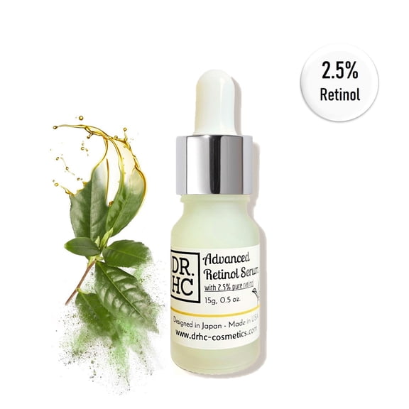 DR.HC Advanced Retinol Serum (15g, 0.5oz.) (2.5% Retinol, Anti-aging, Anti-acne, Skin brightening, Skin recovery...) SHIP FROM: USA