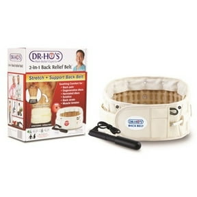 DR-HO'S 2-in-1 Decompression and Compression Belt for Lower Back Support and Posture Correction - Size B (42-55)