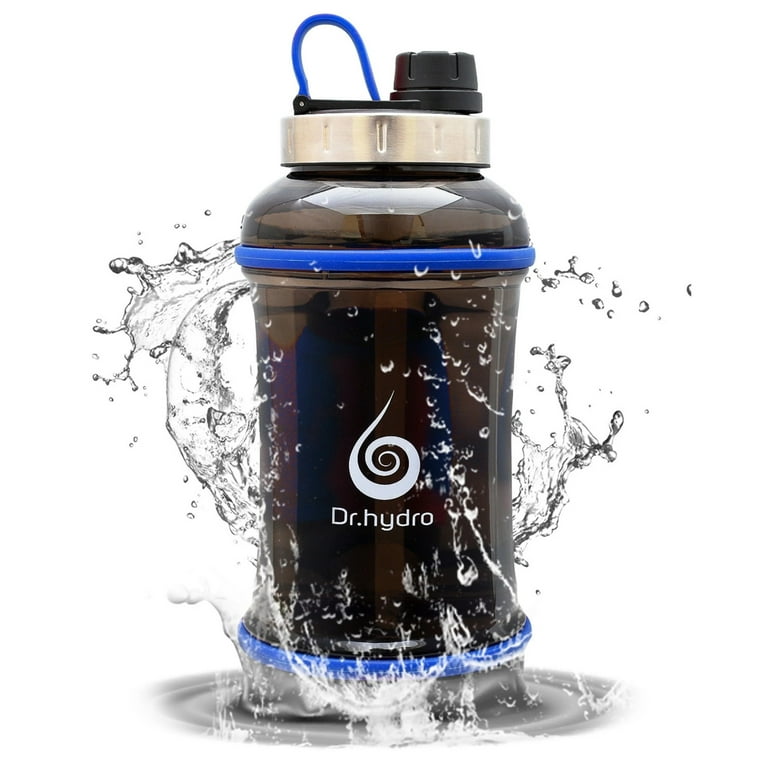 Half-Gallon BPA Free Large Capacity with Pop-up Straw Water Bottle