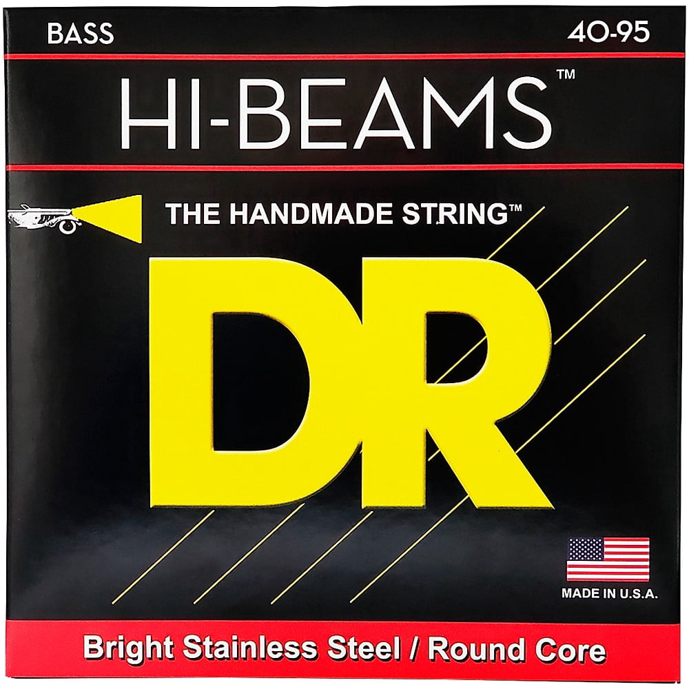 DR Strings Hi-Beam LLR-40 Electric Bass Strings (40-95)