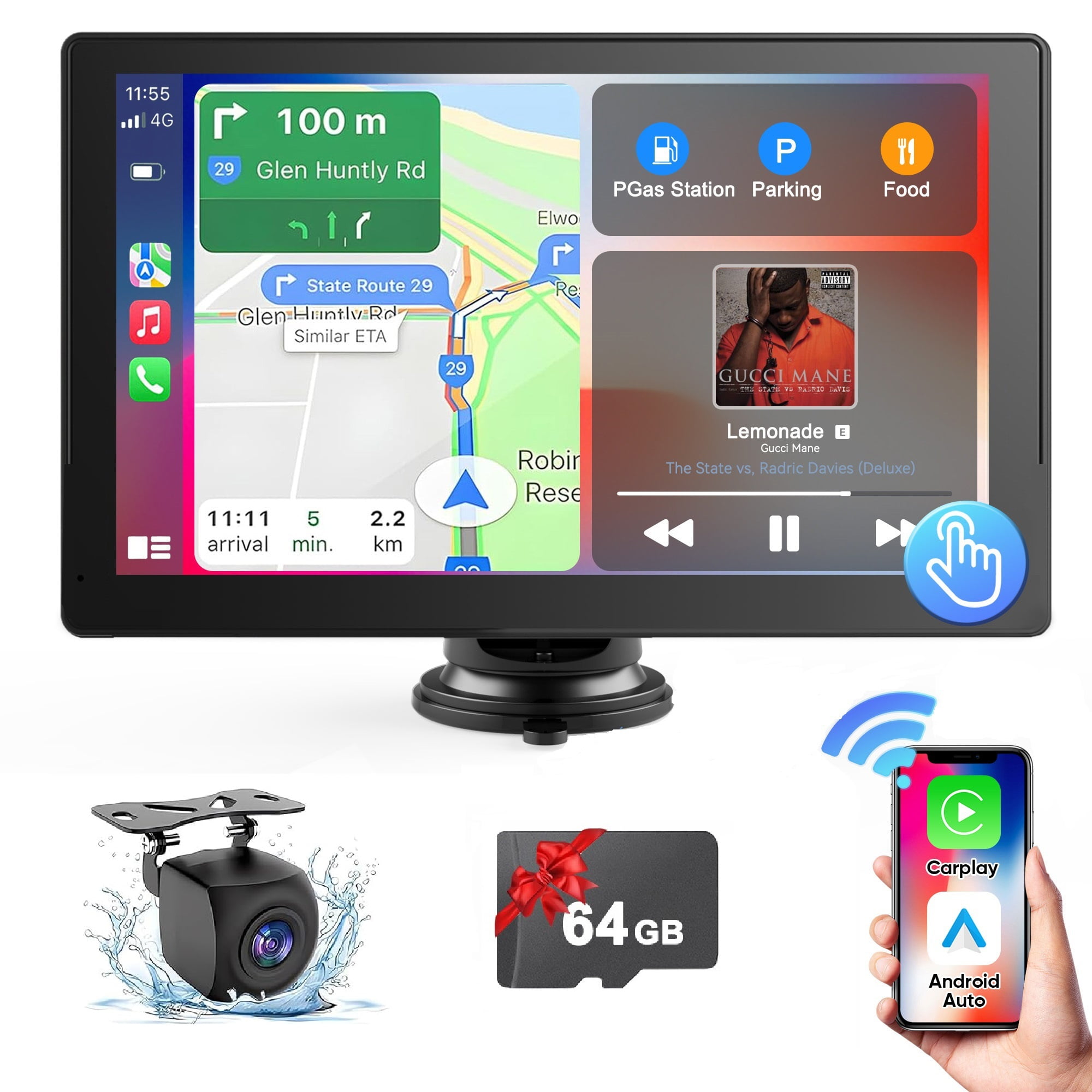 DR. J Professional Portable 9'' Touchscreen Monitor Wireless DR. J Professional Portable 9'' Touchscreen Monitor Wireless