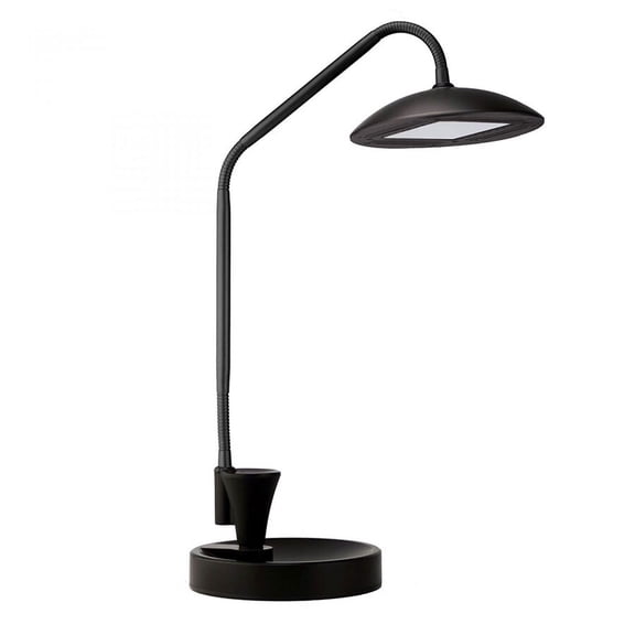 DR LITE Ellis Multi-Function Desk Lamp, Blue Light Safe, Black