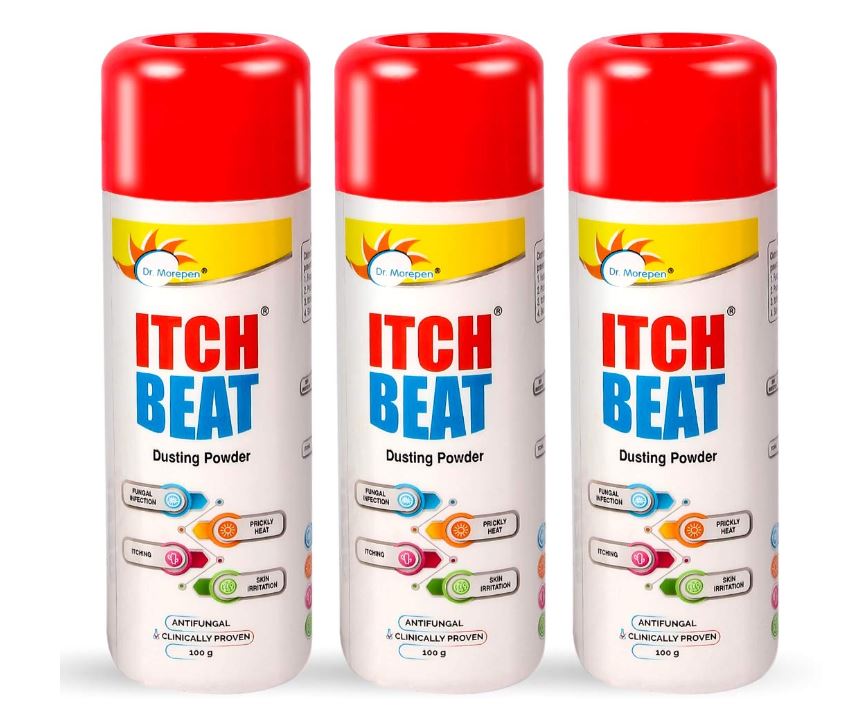 DR. MOREPEN Antifungal Dusting Itch Powder 100 g For Itchy Body & Skin