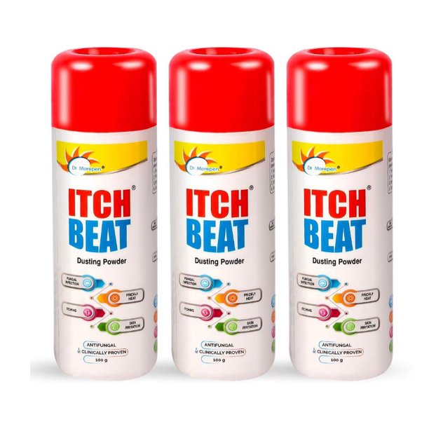 DR. MOREPEN Antifungal Dusting Itch Powder 100 g For Itchy Body & Skin Pack of 3