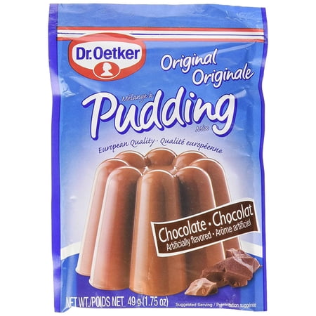 DR. OETKER CHOCOLATE PUDDING 1.75 OUNCES - PACK OF 9