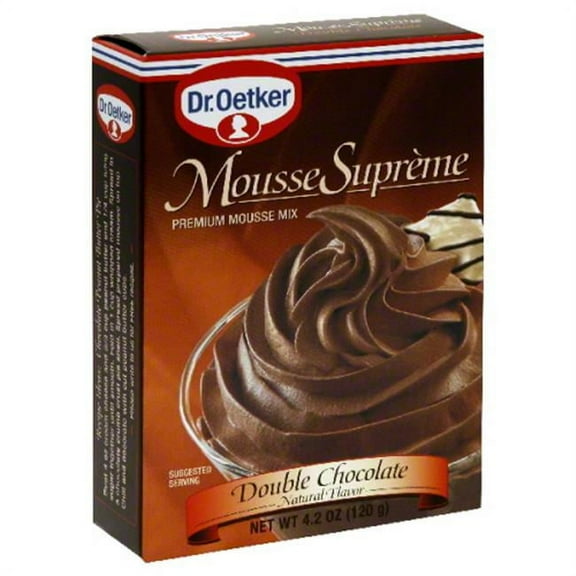 DR OETKER MOUSSE SUPRM CHOC DBL-4.2 OZ -Pack of 12