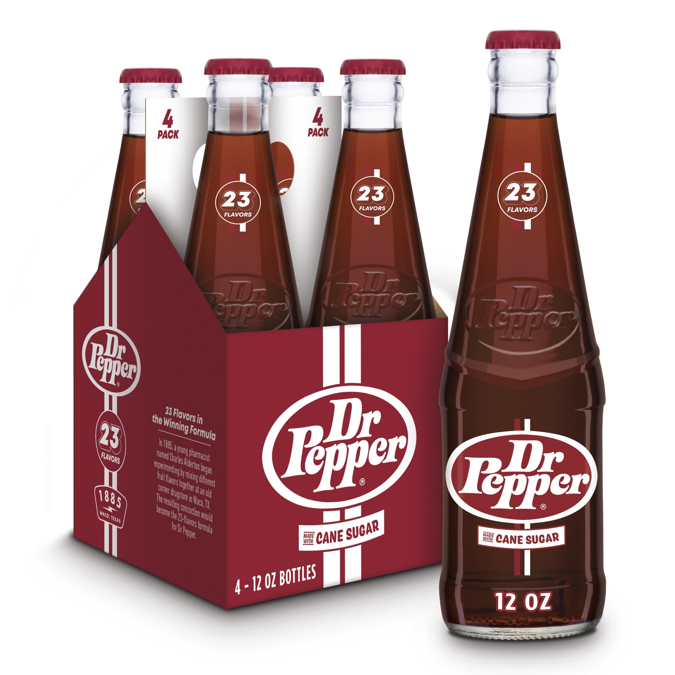 DR PEPPER GLS 12OZ 4PKX6 RETRO