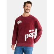 Dr Pepper Mens & Big Mens Graphic Fleece, Sizes XS-3XL