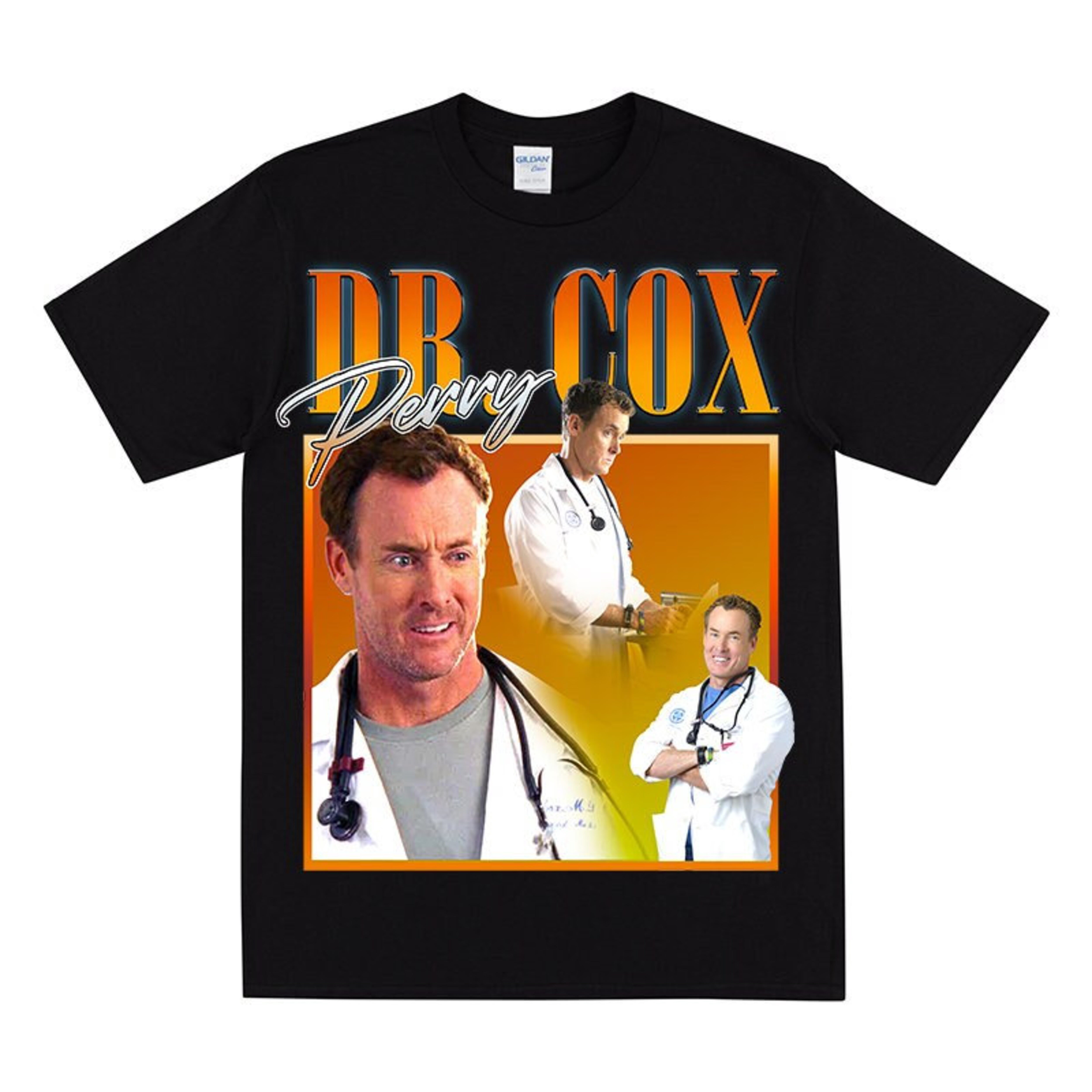 DR PERRY COX Homage T-shirt, Men's Vintage T Shirt, Sacred Heart ...