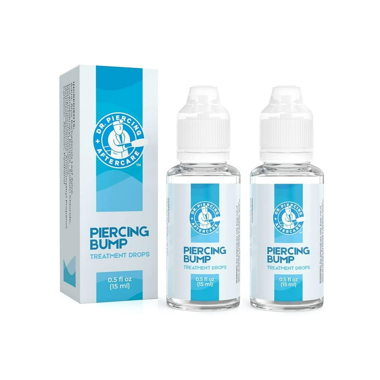 PIERCING AFTERCARE Keloid Removal Drops – Non-Greasy Saline