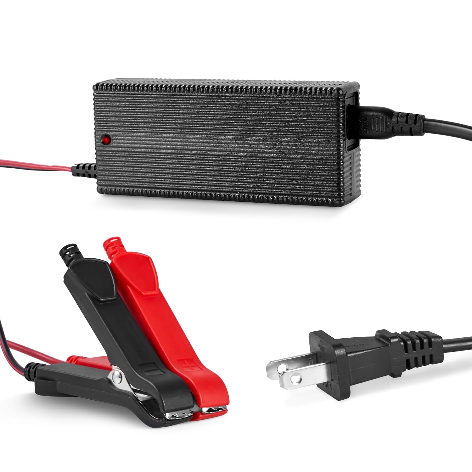 DR.PREPARE 14.6V 5A AC-DC LiFePO4 Lithium Battery Charger for 12V (12 ...