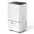 thumbnail image 1 of 2600 Sq.Ft Dehumidifier for Home Max 38 Pints, Large Room with Drain Hose, Intelligent Humidity Control, Dry Clothes, 3 Modes, Sleep Mode, 24H Timer, 1 of 8