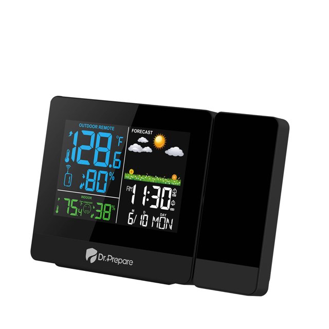 DR.PREPARE Projection Alarm Clock, Digital Clock Projector on Ceiling