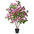 thumbnail image 1 of DR.Planzen Artificial Bougainvillea Tree 4FT UV Resistant Faux Bougainvillea Plant Fake Tree Pink Bougainvillea Tree - 390 Leaves 273 Flowers Artificial Plant for Indoor Outdoor Decor, 1 of 10