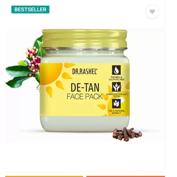 DR.RASHEL DE-TAN FACE PACK (380 ml)