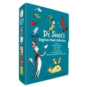 DR SEUSS: Dr. Seuss's Beginner Book Boxed Set Collection: The Cat in the Hat; One Fish Two Fish Red Fish Blue Fish; Green Eggs and Ham; Hop on Pop; Fox in Socks (Hardcover)