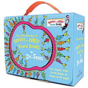 DR. SEUSS The Little Blue Boxed Set of 4 Bright and Early Board Books: Hop on Pop; Oh, the Thinks You Can Think!; Ten Apples up on Top!; the Shape of Me and Other Stuff (Hardcover)