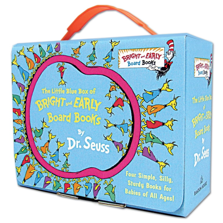 Dr. Seuss The Little Blue Boxed Set of 4 Bright and Early Board