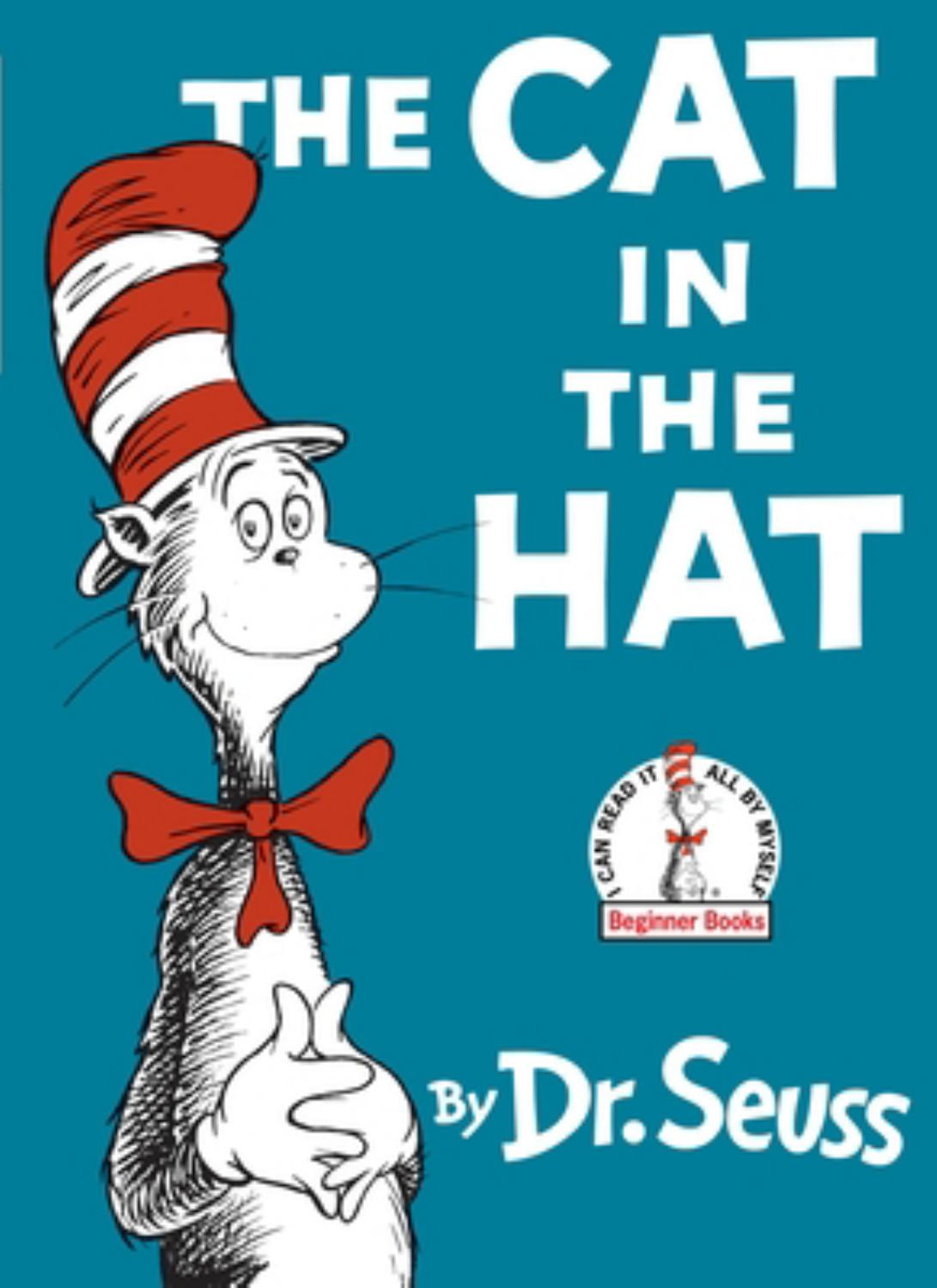 DR. SEUSS The Cat in the Hat (Large type / large print edition) (Hardcover)