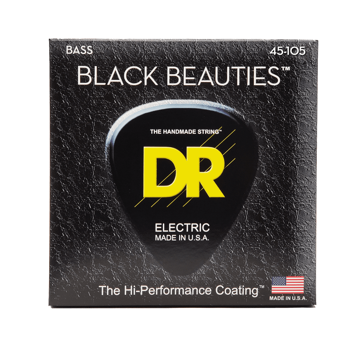 BKB45 Black Beauties Medium Electric Bass 4 String Set (45-105)
