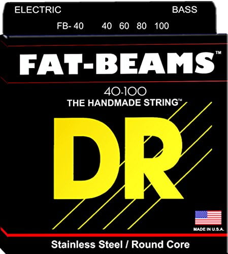 DR Strings FAT-BEAM Bass Guitar Strings (FB-40)