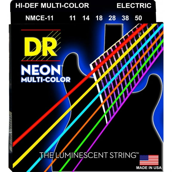 DR Strings HI-DEF NEON Electric Guitar Strings (NMCE-11)