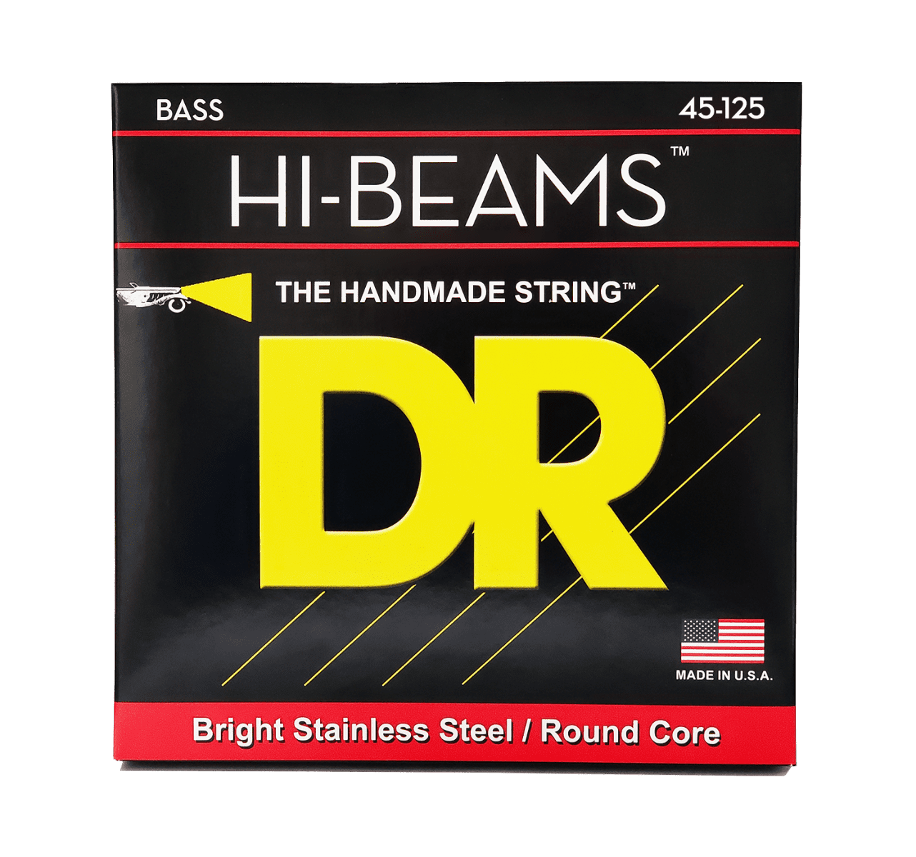 DR Strings Hi-Beam MR5-45 Medium 5-String Stainless 45-125