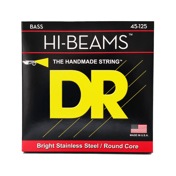 DR Strings Hi-Beam MR5-45 Medium 5-String Stainless 45-125