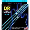thumbnail image 1 of DR Strings Hi-Def NEON Blue Coated Lite 4-String Bass Strings (40-100), 1 of 1