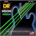 thumbnail image 1 of DR Strings NEON Hi-Def Green Bass SuperStrings Light 4-String, 1 of 3