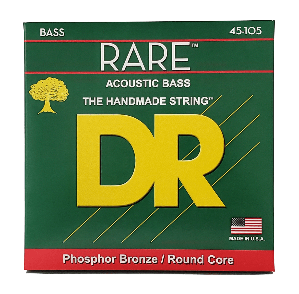 DR Strings Rare Phosphor Bronze Acoustic Bass Strings