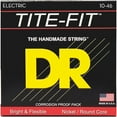 thumbnail image 1 of DR Strings Tite-Fit MT-10 Medium-Tite Nickel Plated Electric Guitar Strings, 1 of 3