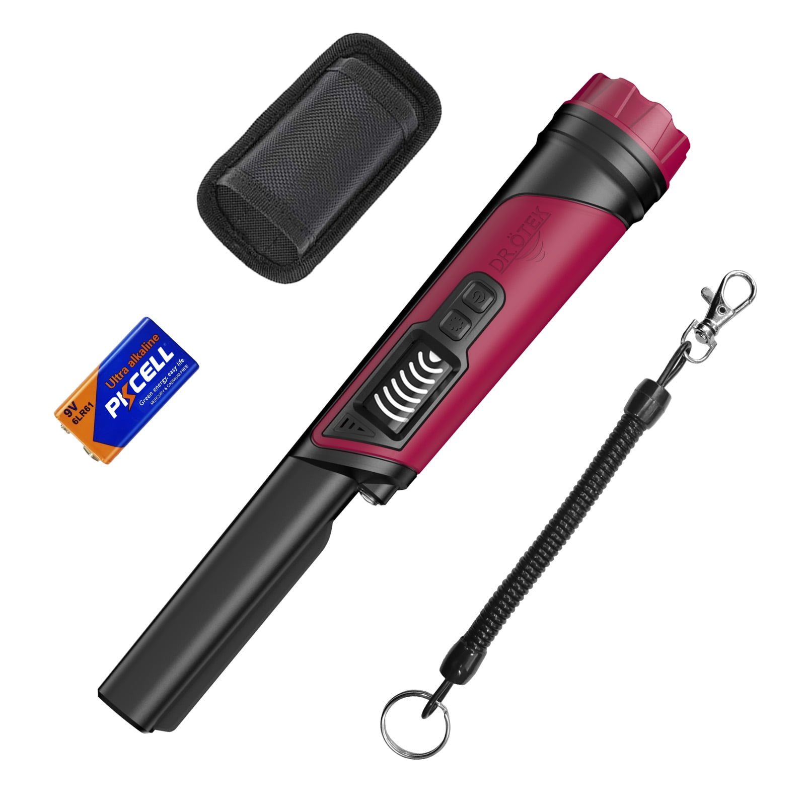 DR.ÖTEK Metal Detector Pinpointer, IP68 Fully Waterproof Underwater ...
