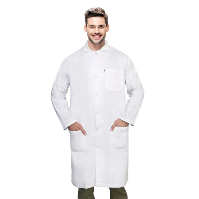 Dr Uniforms 100 Cotton Snap Buttonlab Coats Dr2012s 4456