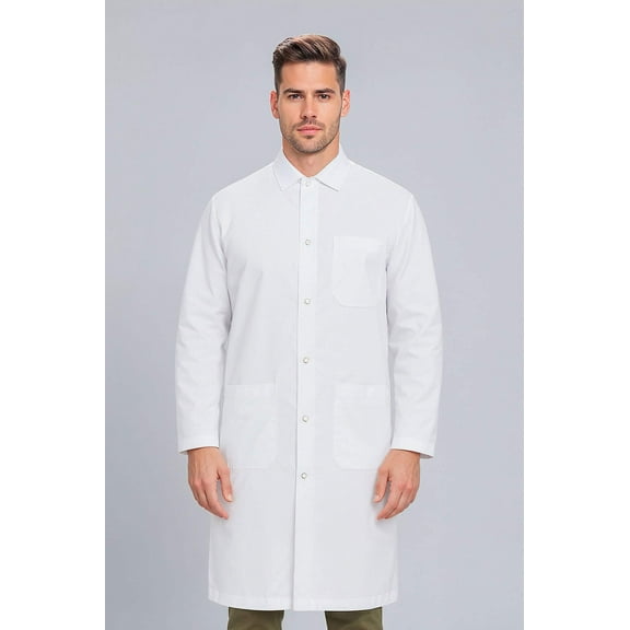DR Uniforms 100% Cotton Snap ButtonLab Coats, DR2012S