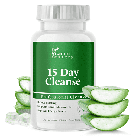 DR VITAMIN SOLUTIONS 15 Day Gut Cleanse Detox for Women, 30 Ct